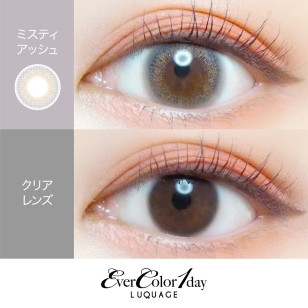 EverColor1day – LUQUAGE Misty Ash 日拋 每盒10片